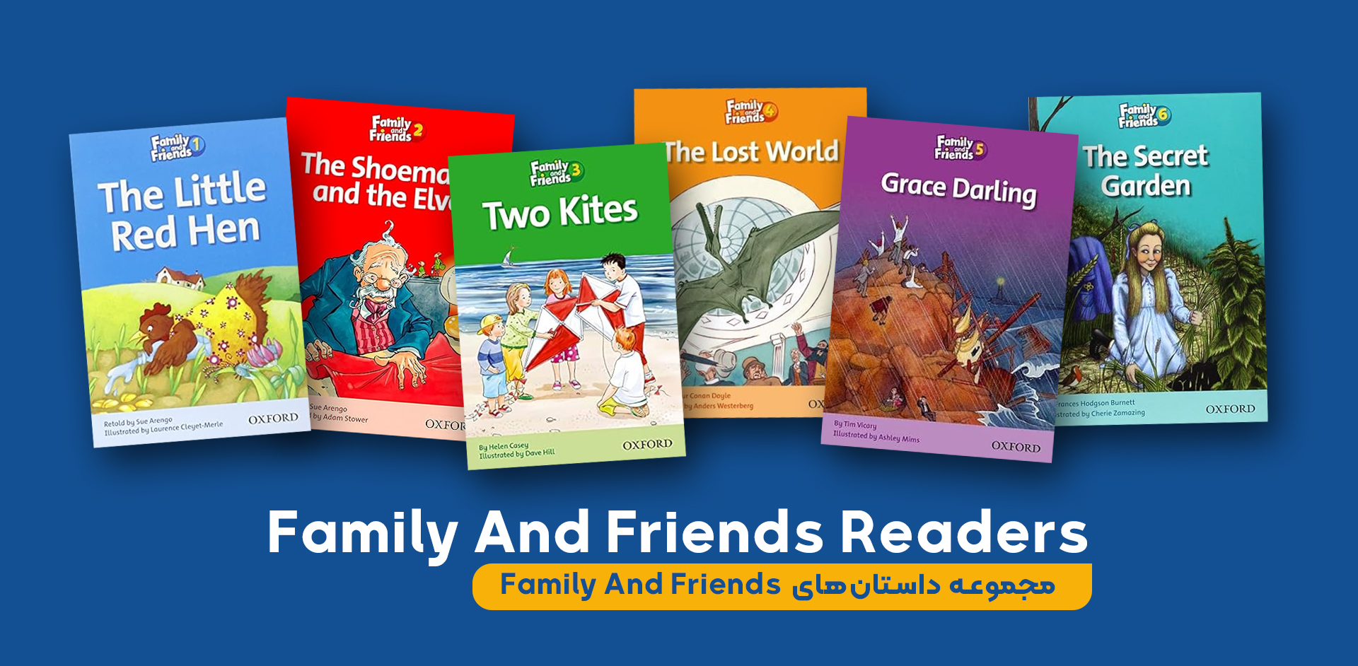 عکس کتاب Family And Friends Readers